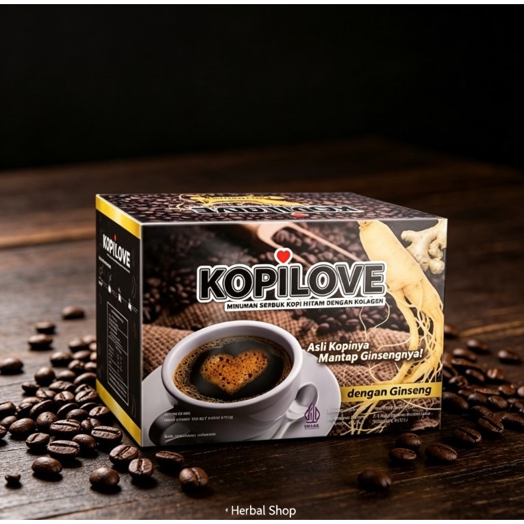 KOPI LOVE Karnus - Kopi Herbal Kolagen Halal