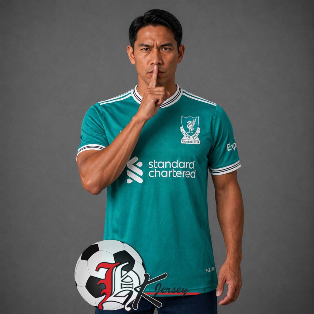 JERSEY BOLA LIVERPOOL 3RD PLAYER ISSUE 2025/2026