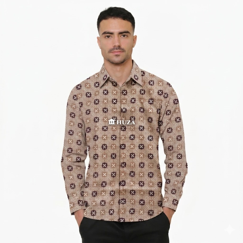 Batik Huza Kemeja Batik Jumbo Kemeja Batik Super Jumbo Kemeja Batik Akandra Jmb Size 5L & 6L