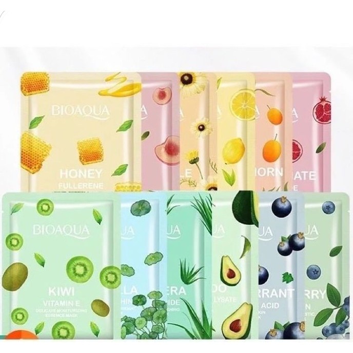 Masker Bioaqua /Sheet Mask Bioaqua BIOAQUA Essence Sheet Mask 25g