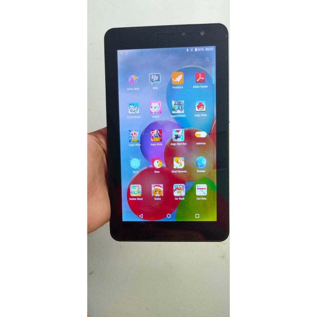 Tablet seken murah, Tablet game anak, Tablet dua sim, Tablet android, HP Tab advan seken, Tab second