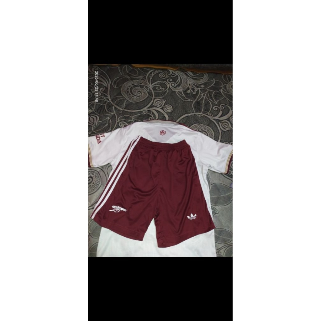 Set @rsenal ukuran S grade ORI