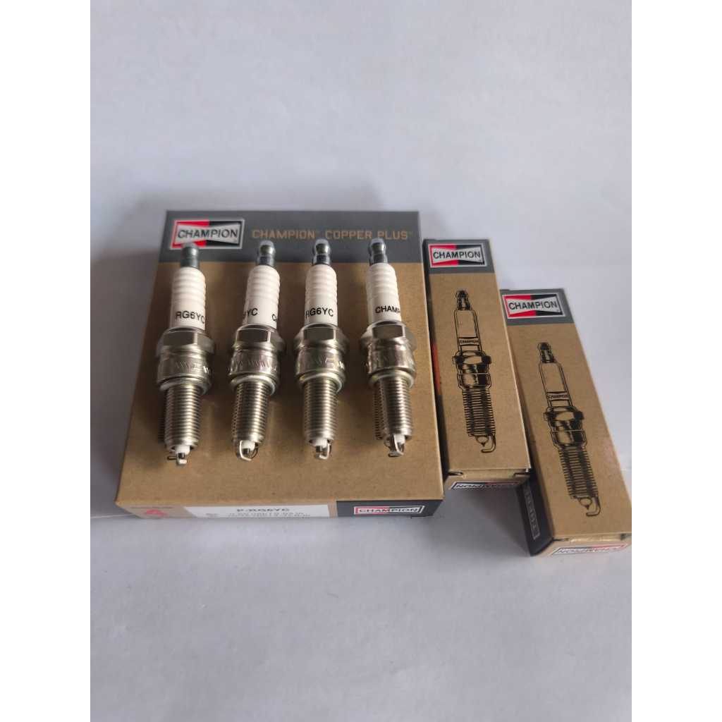 BUSI CHAMPION RG6YC UNTUK VARIO 125 VARIO 150 NMAX AEROX BEAT ESP GENIO (1PCS)
