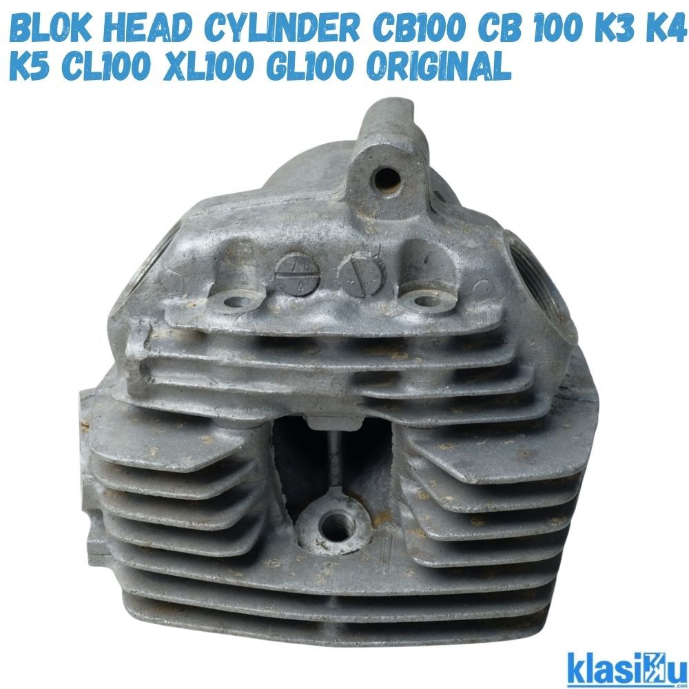Blok  Head Cylinder Honda  Cb100 Cb 100 K3 K4 K5 Cl100 Xl100 Gl100 Original