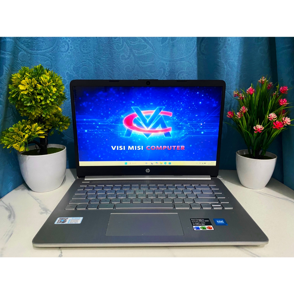 LAPTOP HP 14S SECOND | INTEL CELERON N4500 |  RAM 8GB DDR4 |  SSD 512GB | KEYBOARD BACKLITE