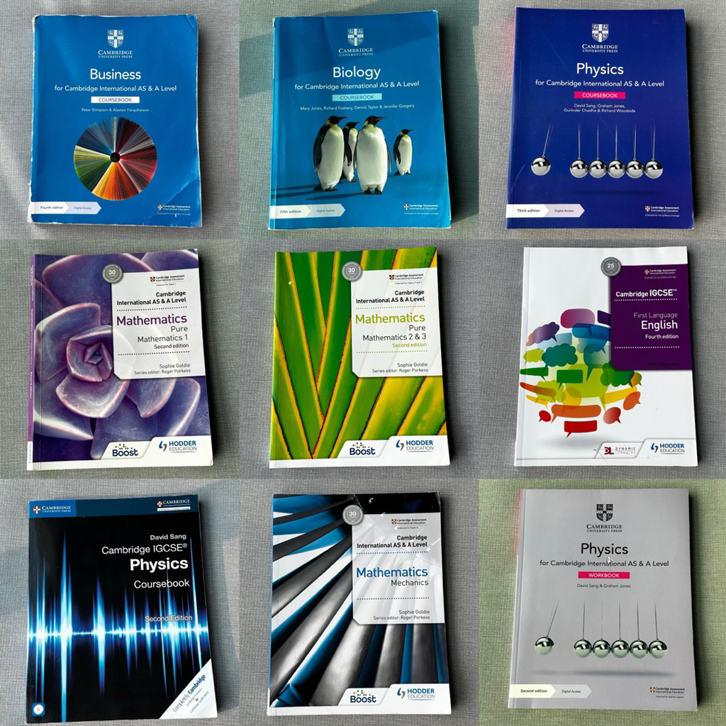 ALL SUBJECTS - Cambridge International AS & A Level & IGCSE CIE Exam Preparation & Practice Coursebo