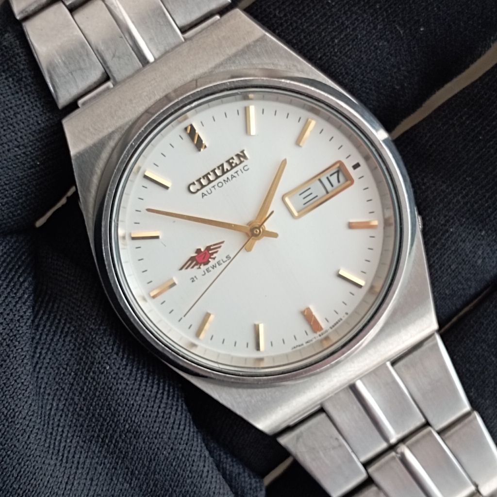 jam tangan citizen automatic original second