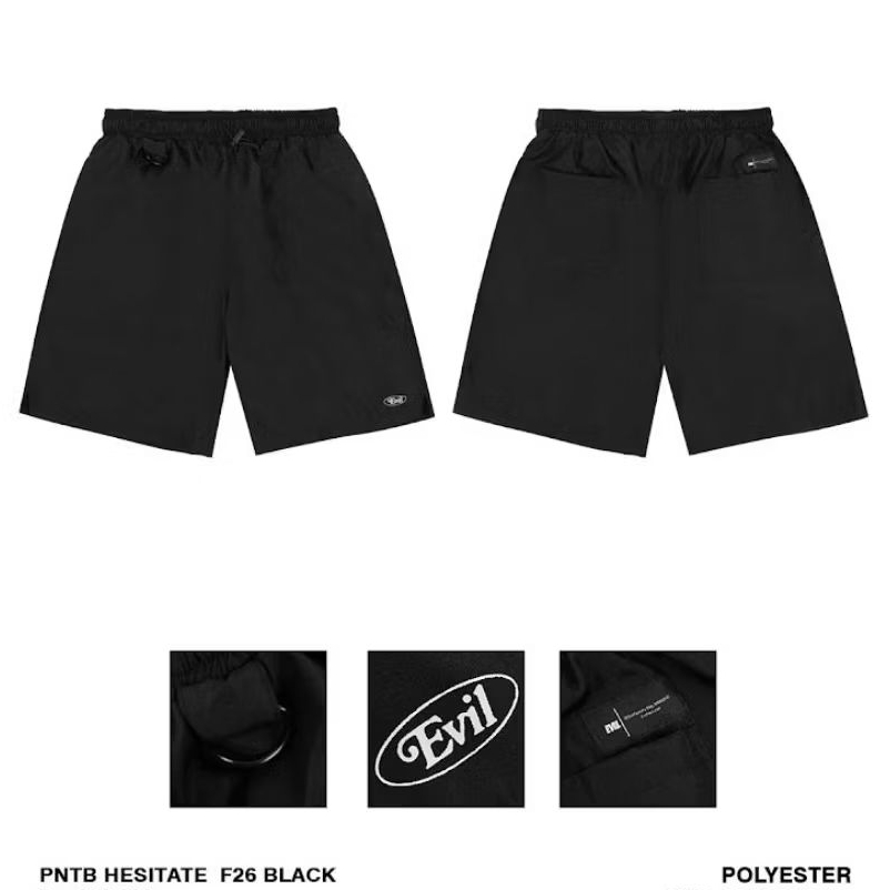 EVIL ARMY "PNTB HESITATE F26" SHORT PANTS/ CELANA PENDEK - HOOPS BANJARMASIN