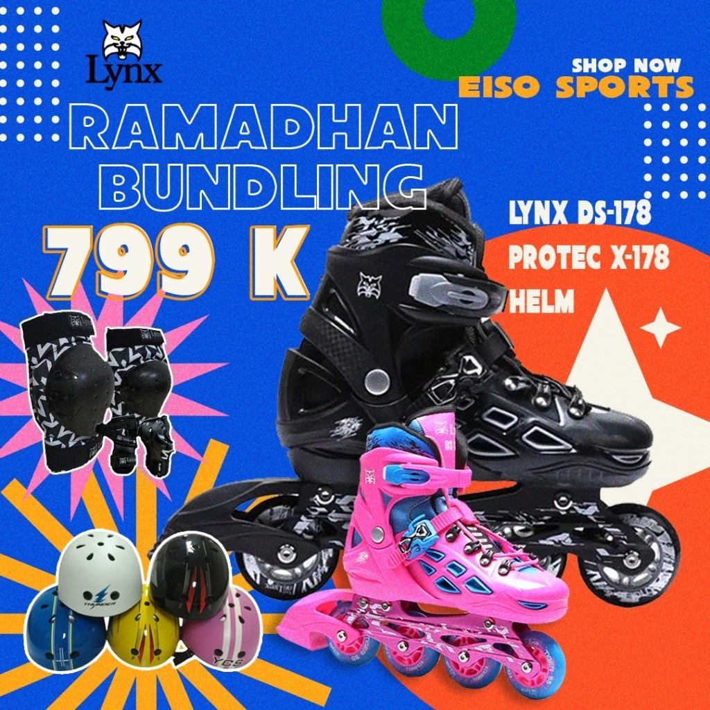 Sepatu Roda Lynx DS178 Recreational Inline Skate