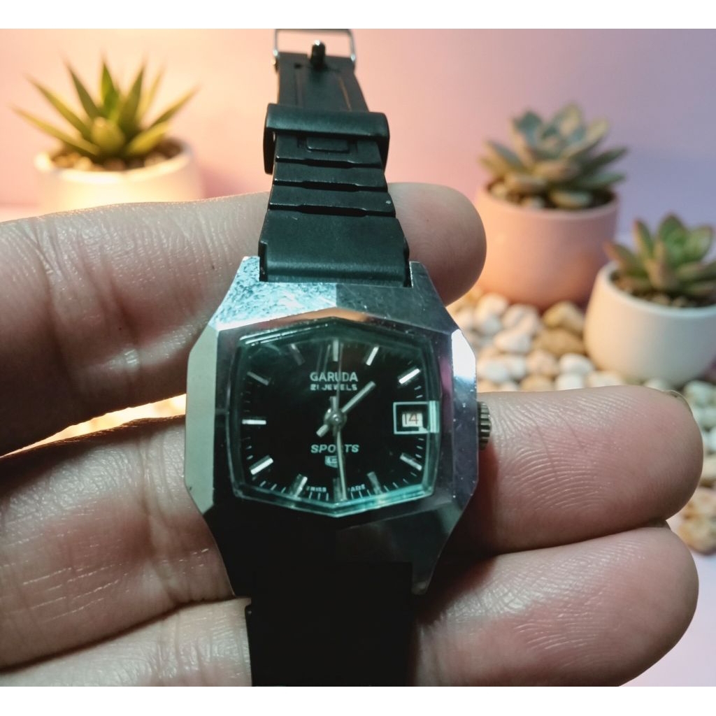 jam tangan ledis original Swiss Garuda sport 5 manual widing