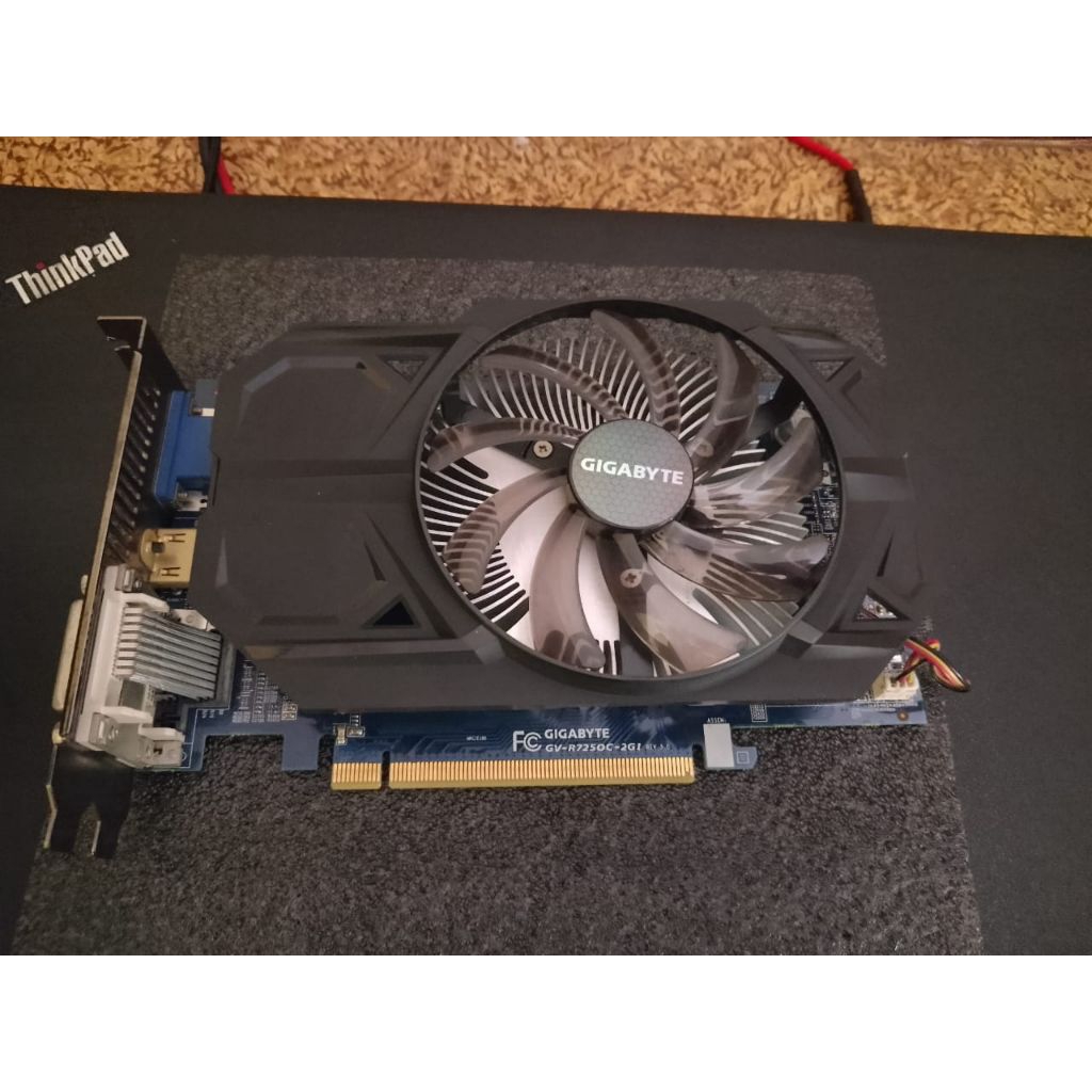 Vga r7 250 2gb ddr3 128bit direx12 mulus