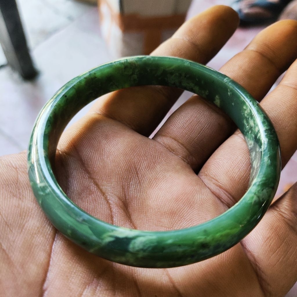 gelang giok nephrite jade