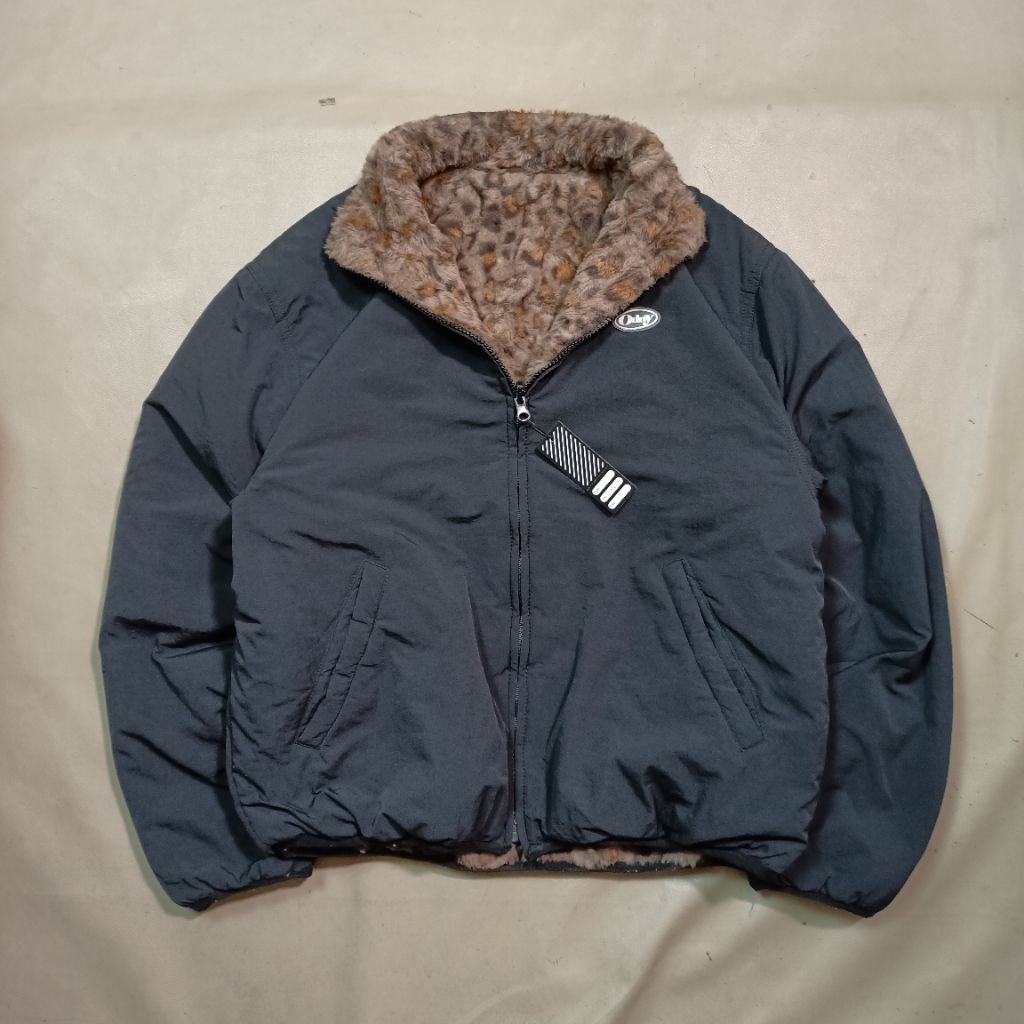 ordinary holiday reversibel leopard jacket used verygood