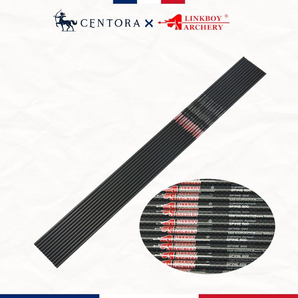 Linkboy Shaft Arrow Anak Panah Pure Carbon 3K ID 6.2mm Spine 200-1000