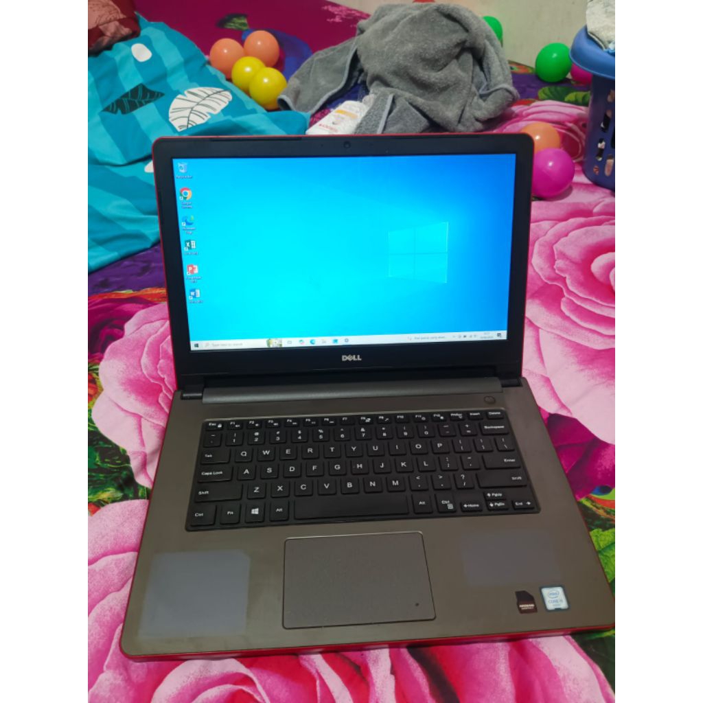 jual laptop dell P64g spek core i5 gen 6 ram 4gb HDD 500gb