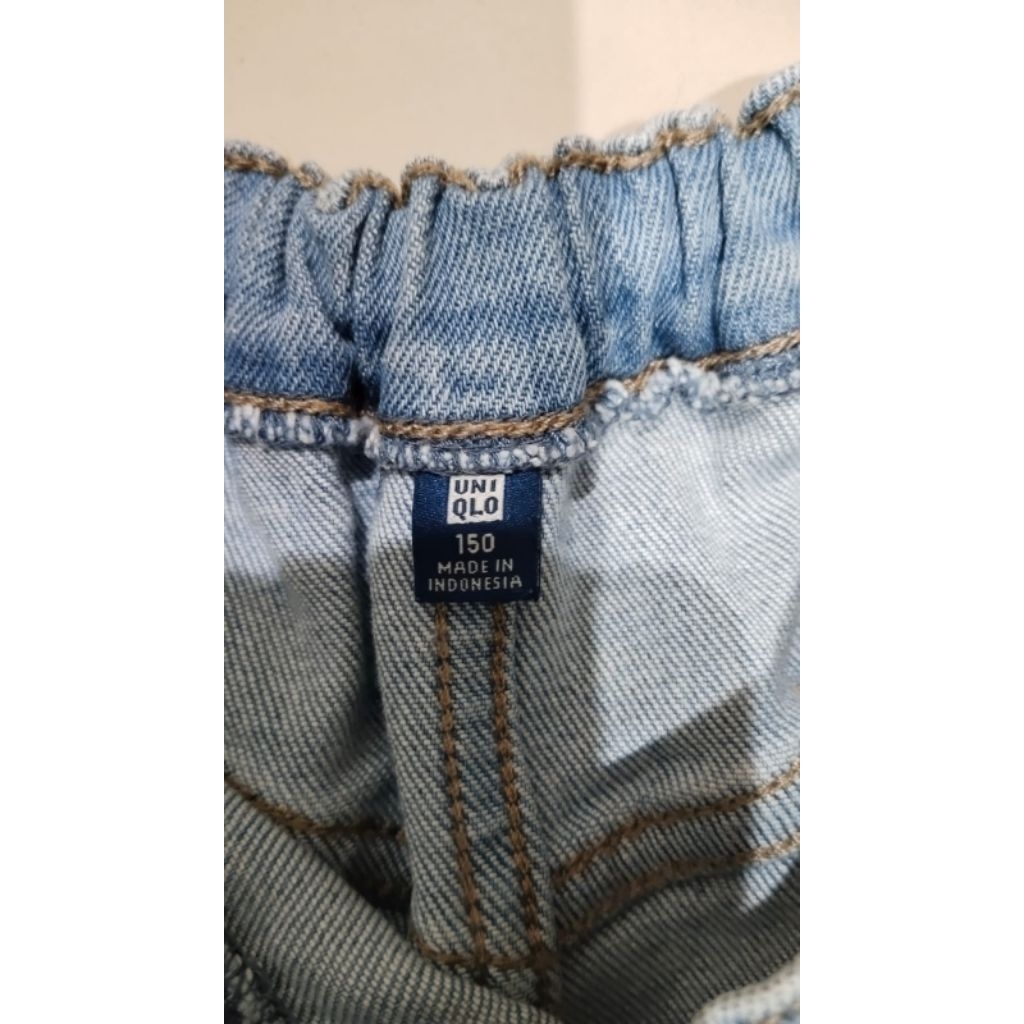 preloved skort uniqlo original sz 150