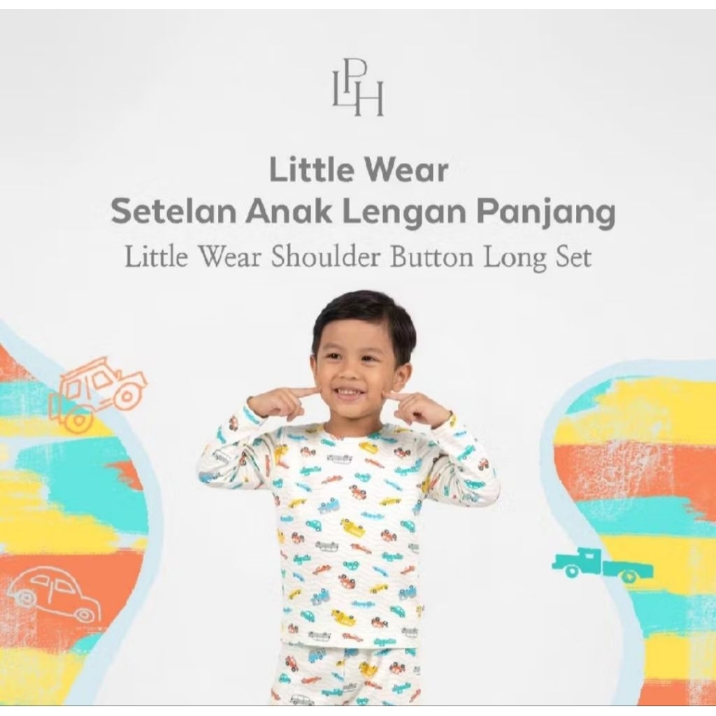 SETELAN PANJANG LITTLE WEAR| LITTLE PALMERHAUS|SETELAN ANAK