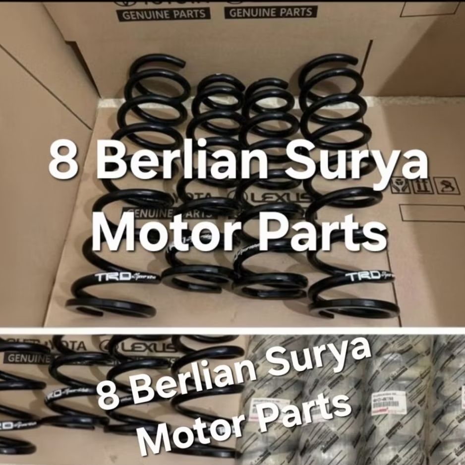 Coil Spring Per Keong Depan Belakang Toyota Fortuner Innova Hilux TRD VNT Original