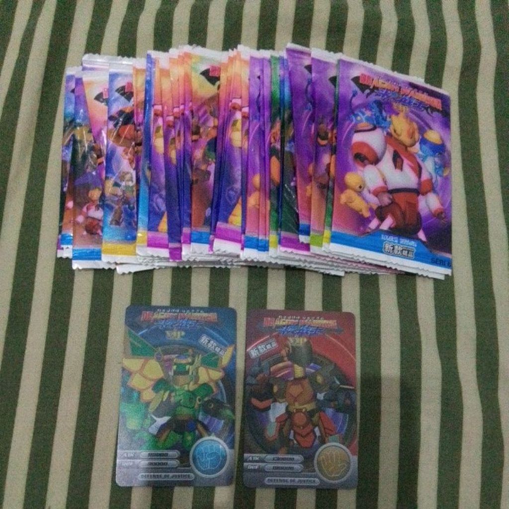 Kartu VIP Dragon warrior Segel 32pcs + 2pcs loose