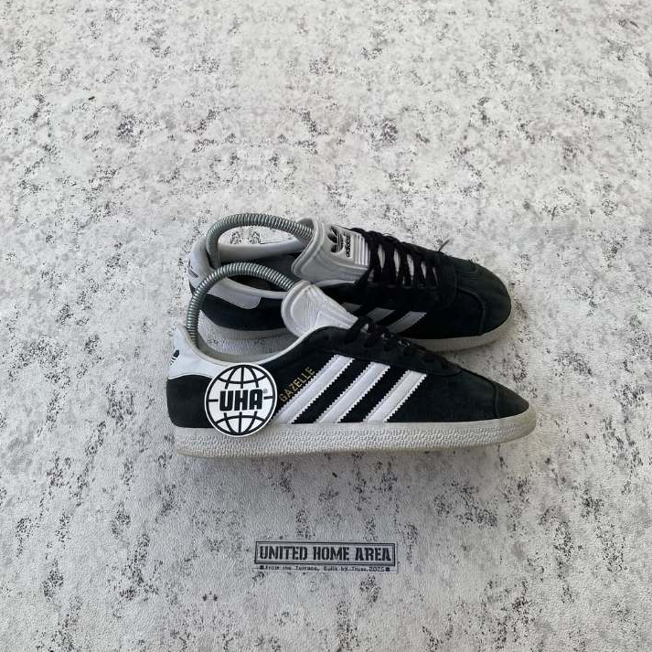 Sepatu Ad*das Gazelle Core Black Cloud White Gold BB5476 Second Original Guarantee