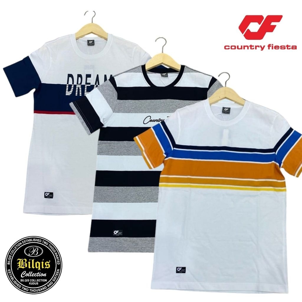 Country Fiesta Kaos Pria Terbaru Original