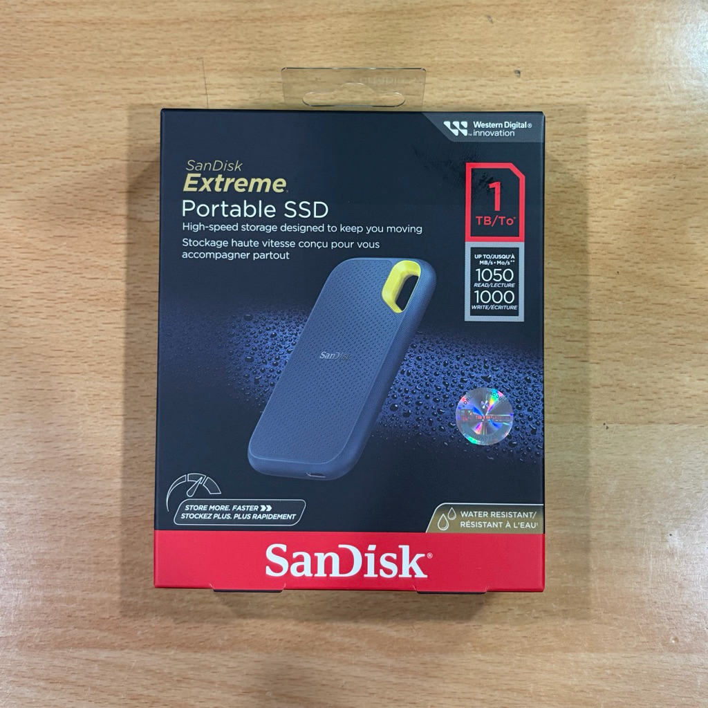 Sandisk Extreme Portable SSD 1TB