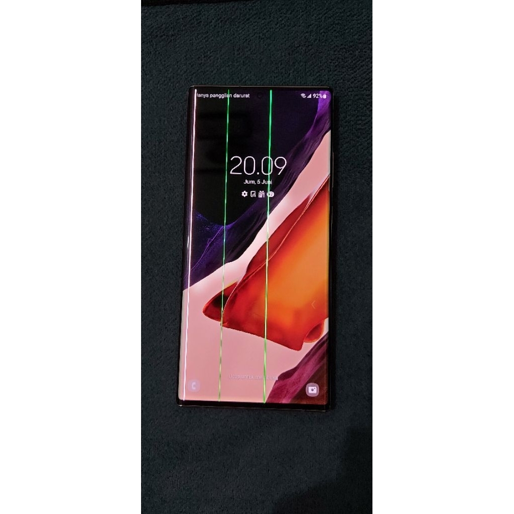 Samsung Note 20 Ultra 5G Resmi Sein Ram 12/256Gb
