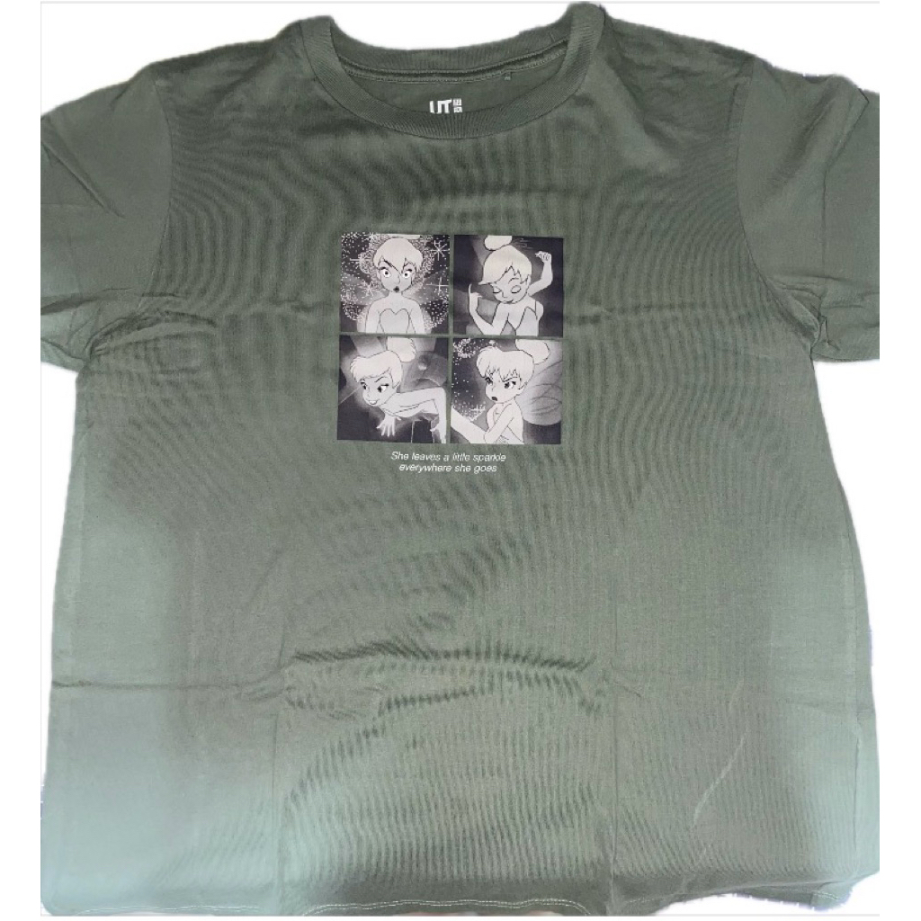 Uniqlo Tinkerbell Disney Tshirt Kaos Official
