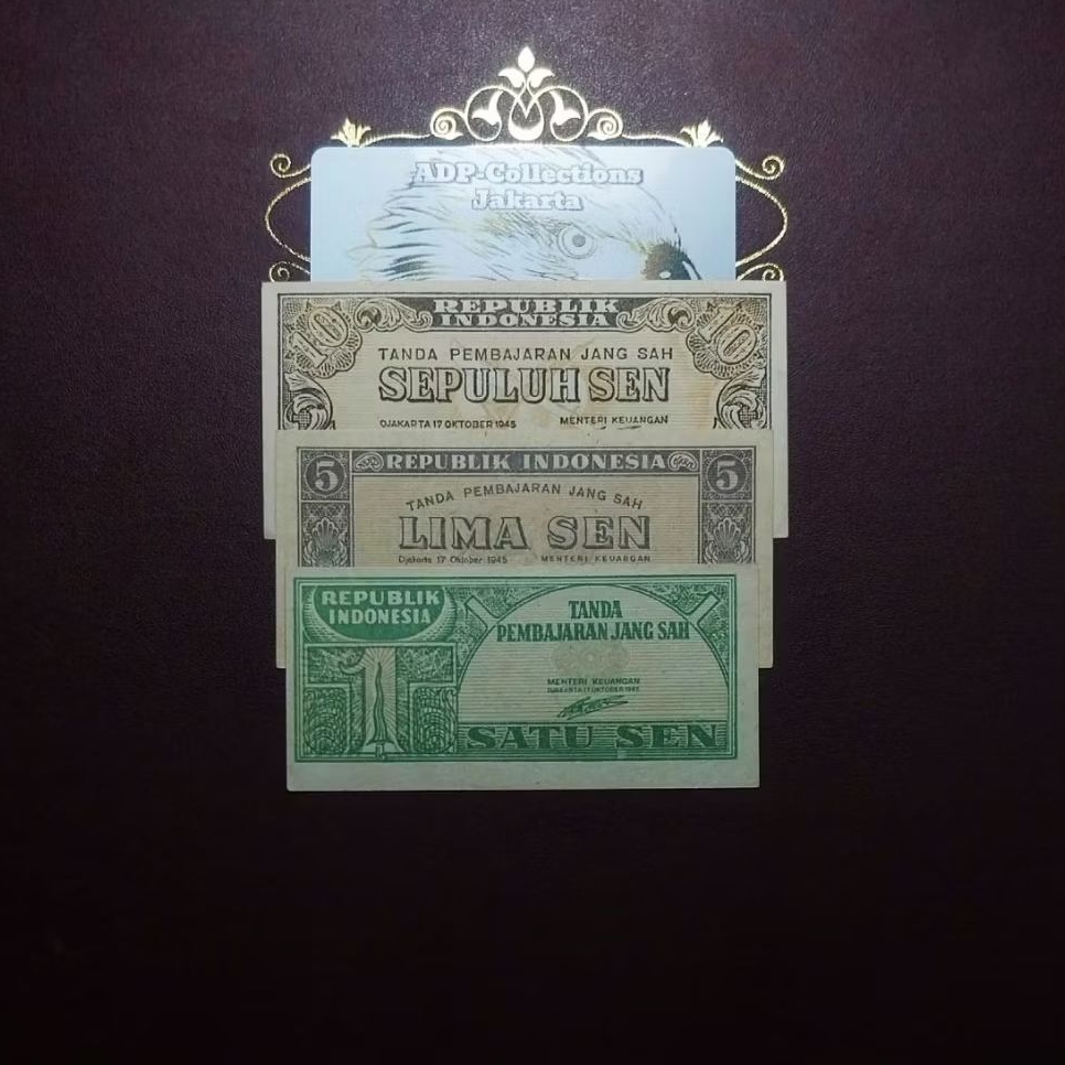 Uang Kuno Set Mini Ori Tahun 1945