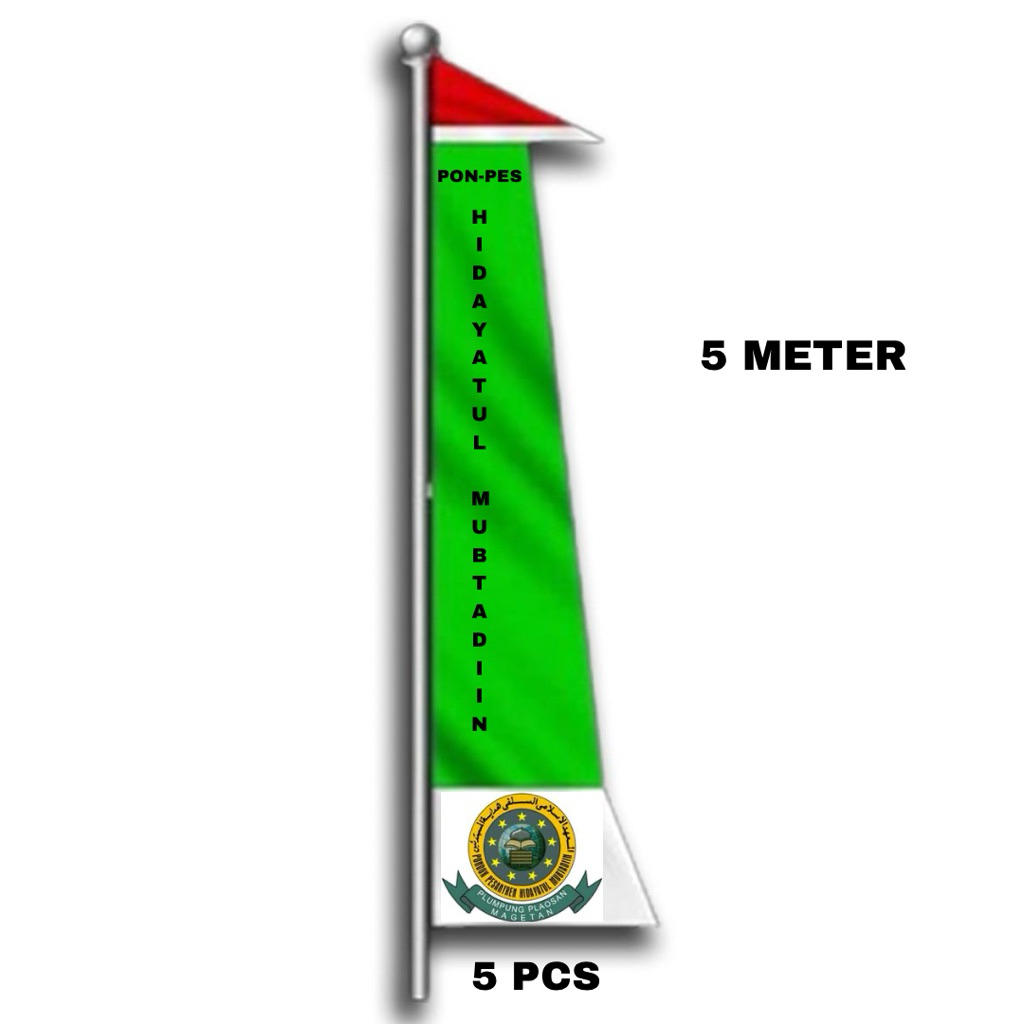 Bendera Background Abutai Pelamin 4 dan 8 Meter