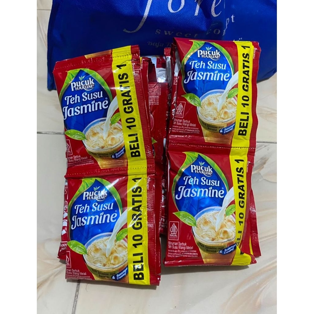 TEH SUSU JASMINE (TEH PUCUK SUSU SACHET)