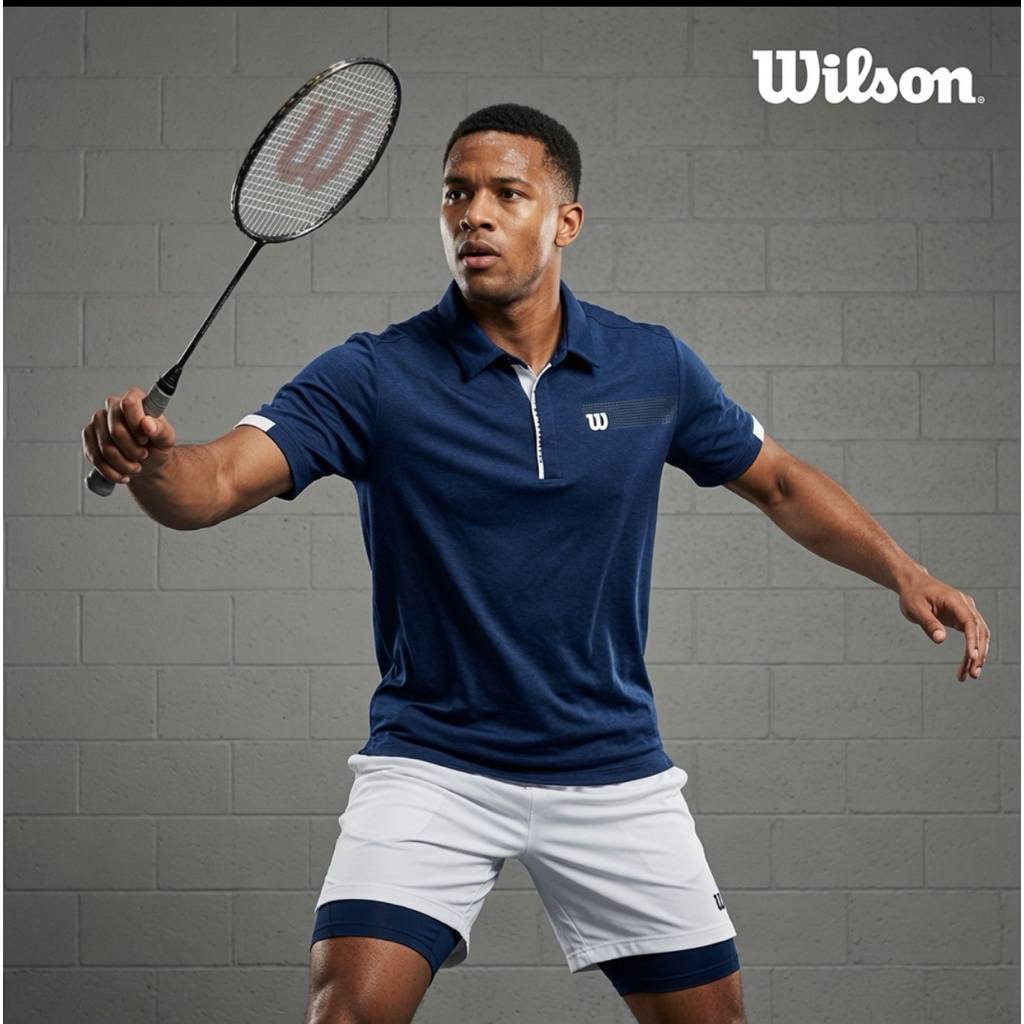 Kaos Polo Dry Pria WILSON GOLF 110  Branded Second Preloved