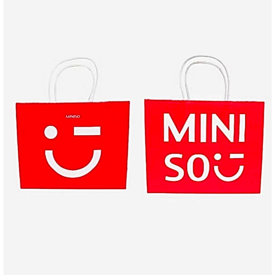 Paperbag Kekinian - Tas Kertas Paperbag Miniso/Ohsome Premium - Cocok Untuk Kado & Hampers