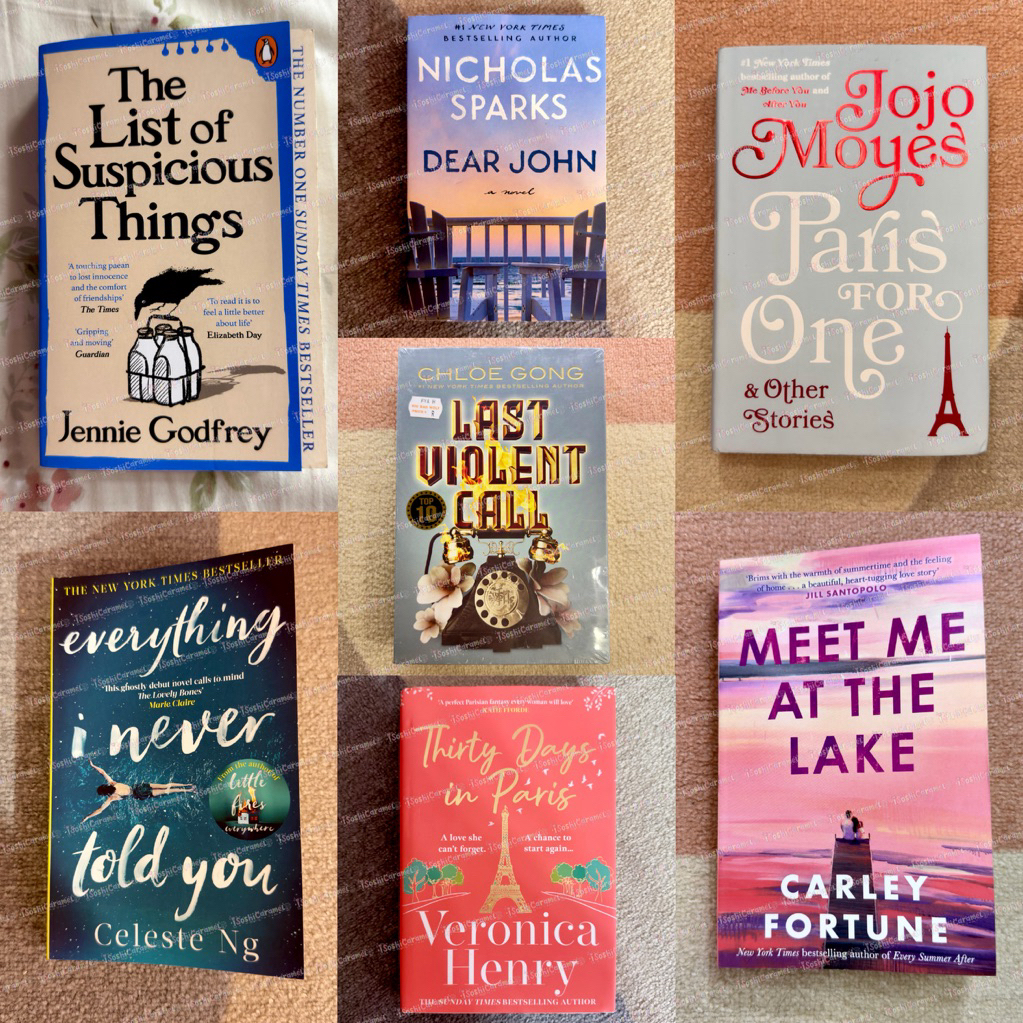[BACADESC] PRELOVED VERONICA HENRY THIRTY DAYS IN PARIS NICHOLAS SPARKS DEAD JOHN JENNIE GODFREY THE