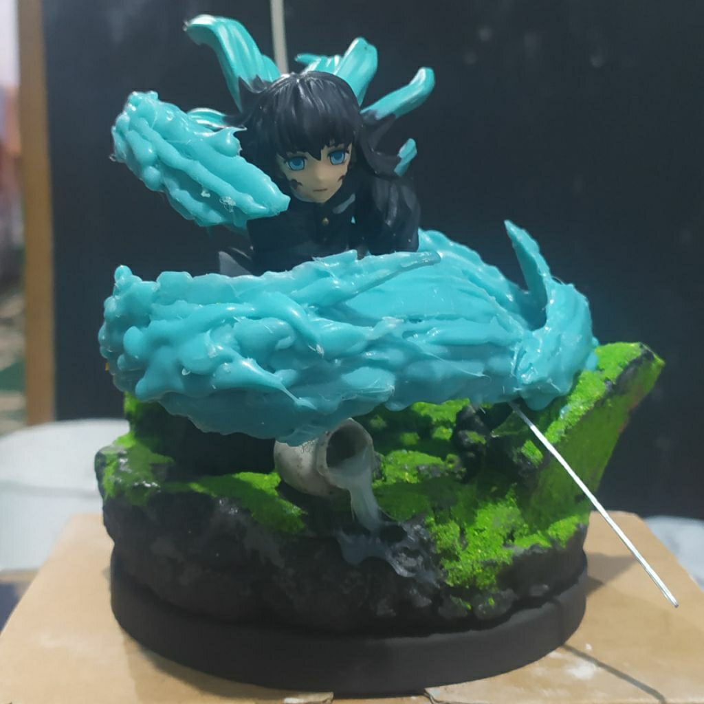 Custom Figure mainan hiasan diorama pajangan meja kerja tempat kamar tidur lampu workspace muichiro 