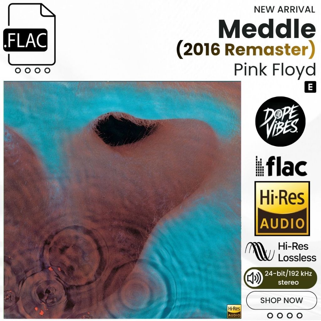 Pink Floyd - Meddle (2016 Remaster) (1971) FLAC Hi-Res Lossless 24-Bit/192 kHz