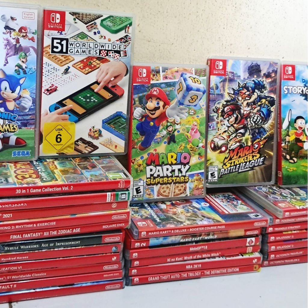 GAME NINTENDO SWITCH 1 SWITCH 2 3DS SECOND UPDATE SETIAP HARI