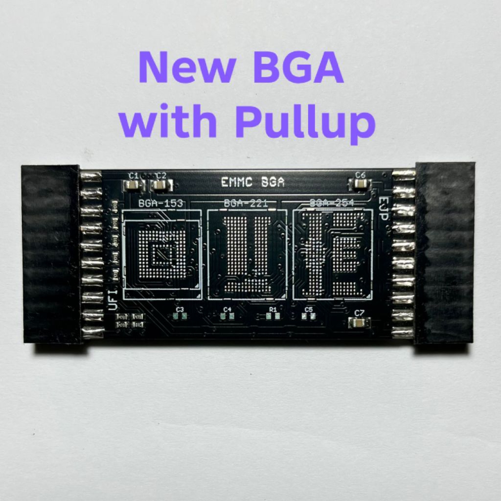 BGA Emmc Soldering 153 221 254 UFI Box Easy Jtag Plus 2in1 original by Smart Connects