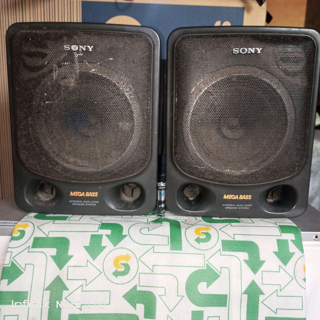 SPEAKER SYSTEM COMPO SONY 6 OHM 6 WATT 5 INCH ( HARGA SEPASANG )