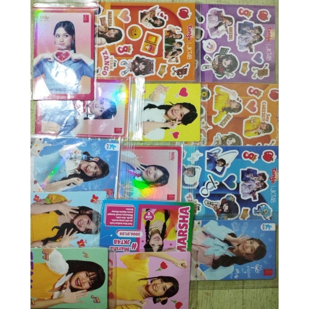 STIKER TANGO,PC JAPOTA, PC KIN & PC POCKY JKT48