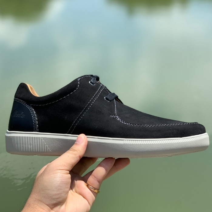 Original CLARKS FOOTWEAR Genuine Leather Men Outdoor Casual Boot Shoes 6241027