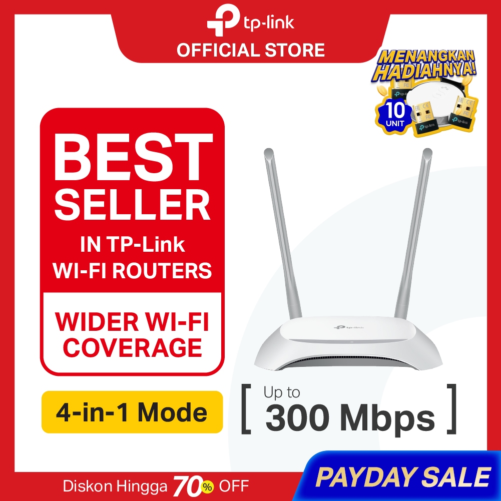 TP-Link TL-WR840N | 300 Mbps | Wireless N Router | Extender | Access Point  | WISP |  WR820N WR844N