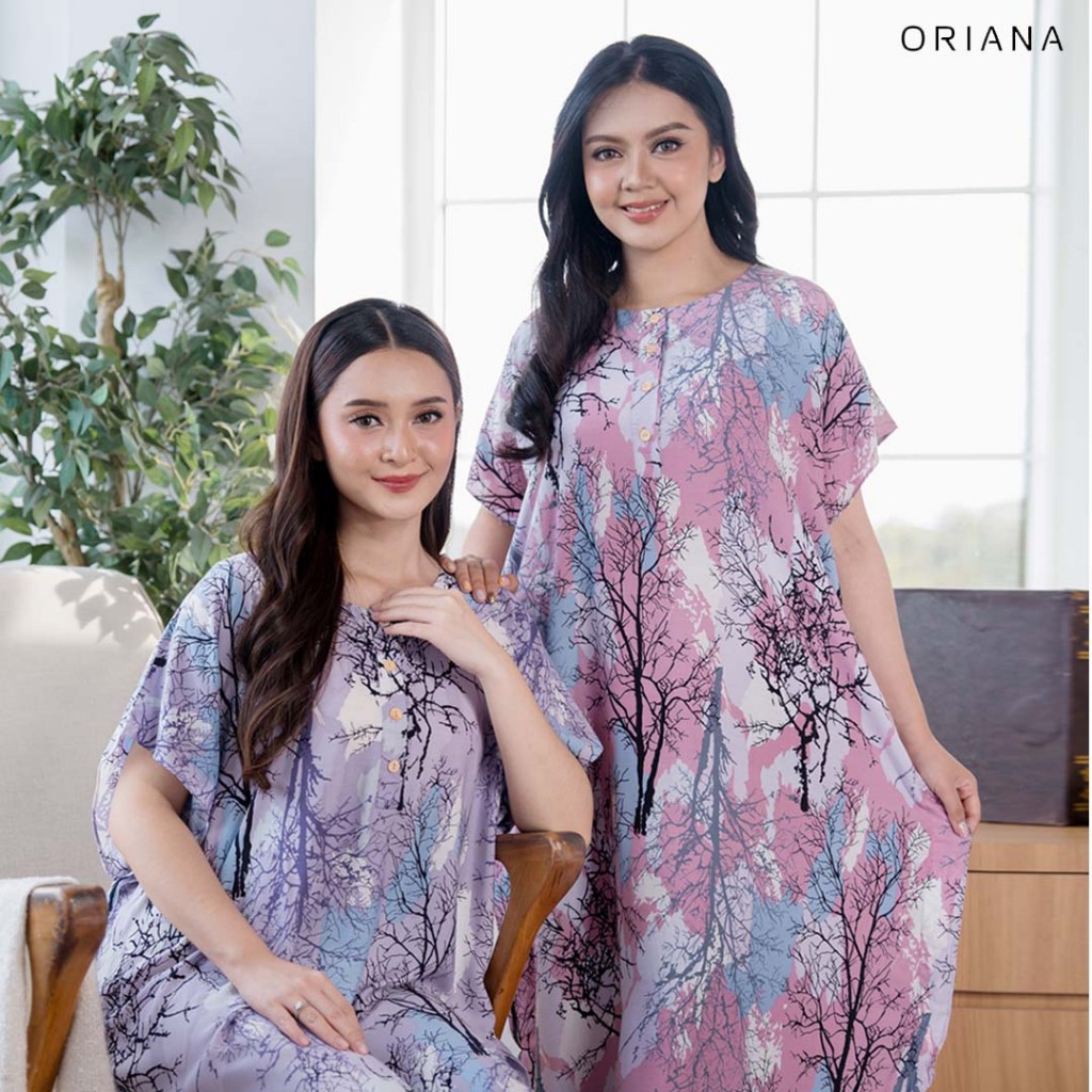 ORIANA - Daster Kaftan KAVA Daster Busui Hazel Series