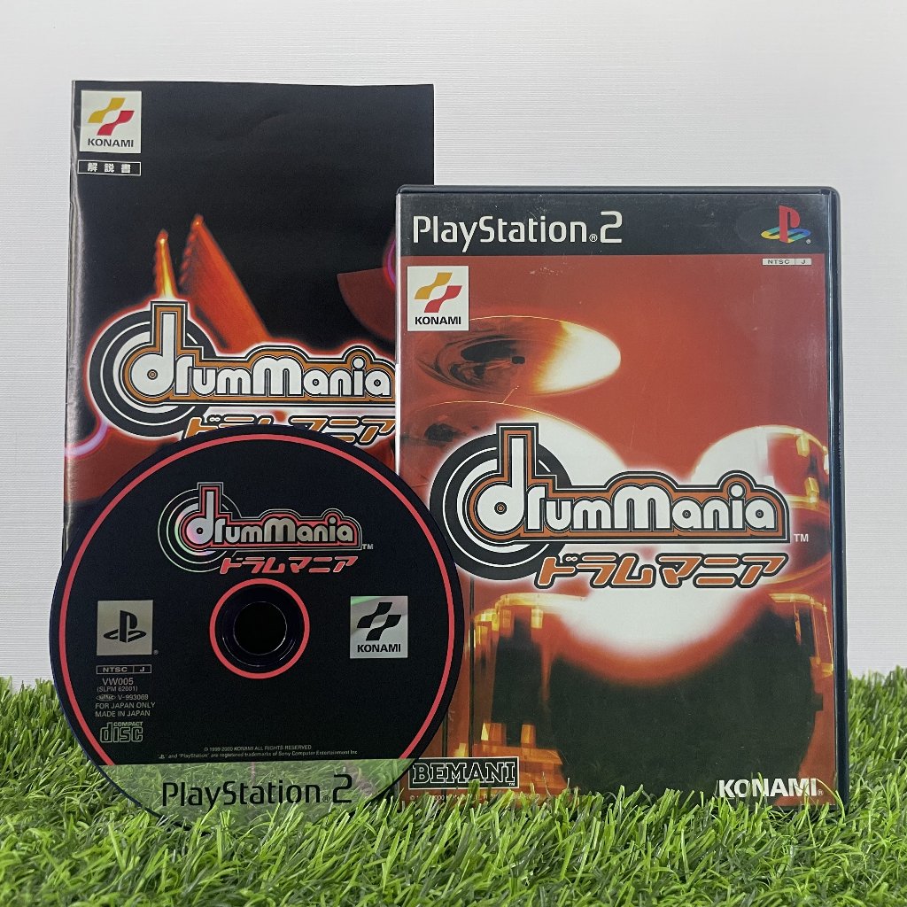 PlayStation PS2 - Drummania NTSC-J (Bahasa Jepang)