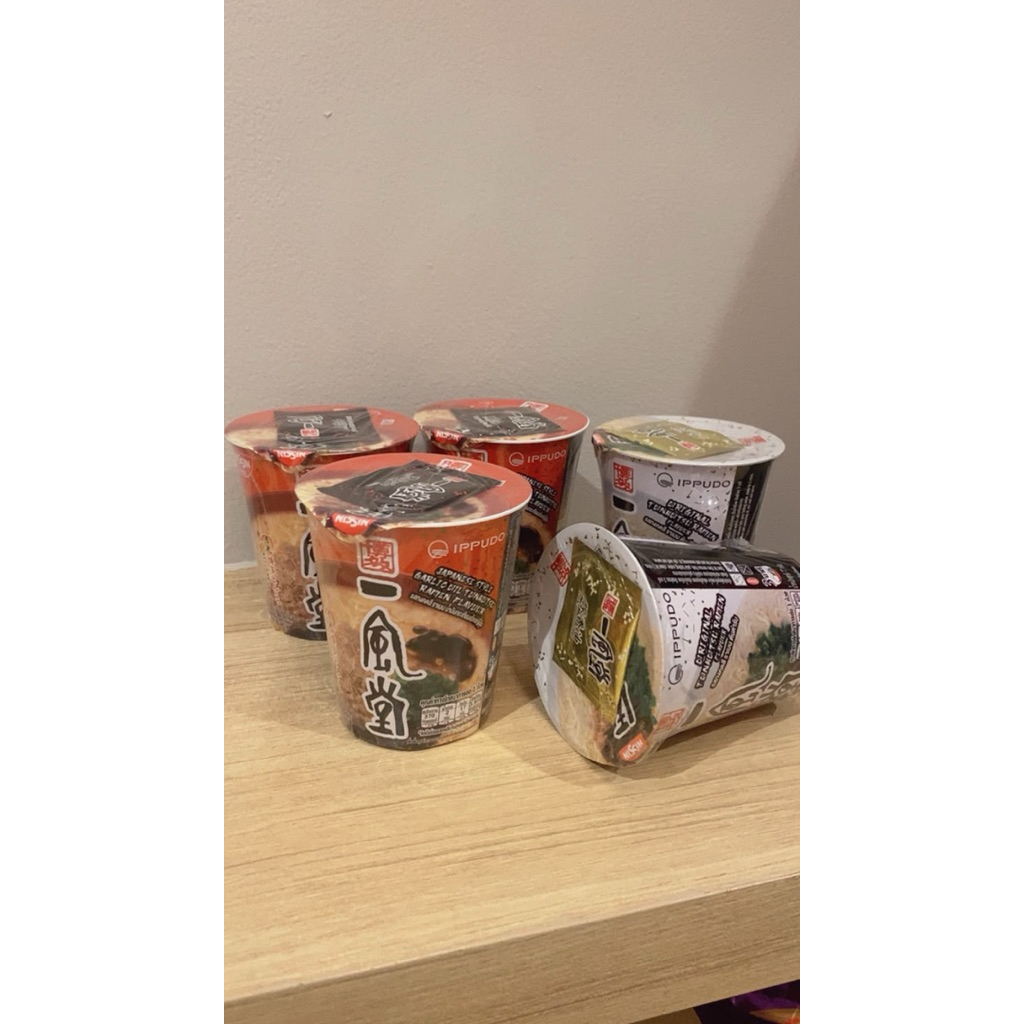 ippudo mi instant cup from thai bkk ori and garlic
