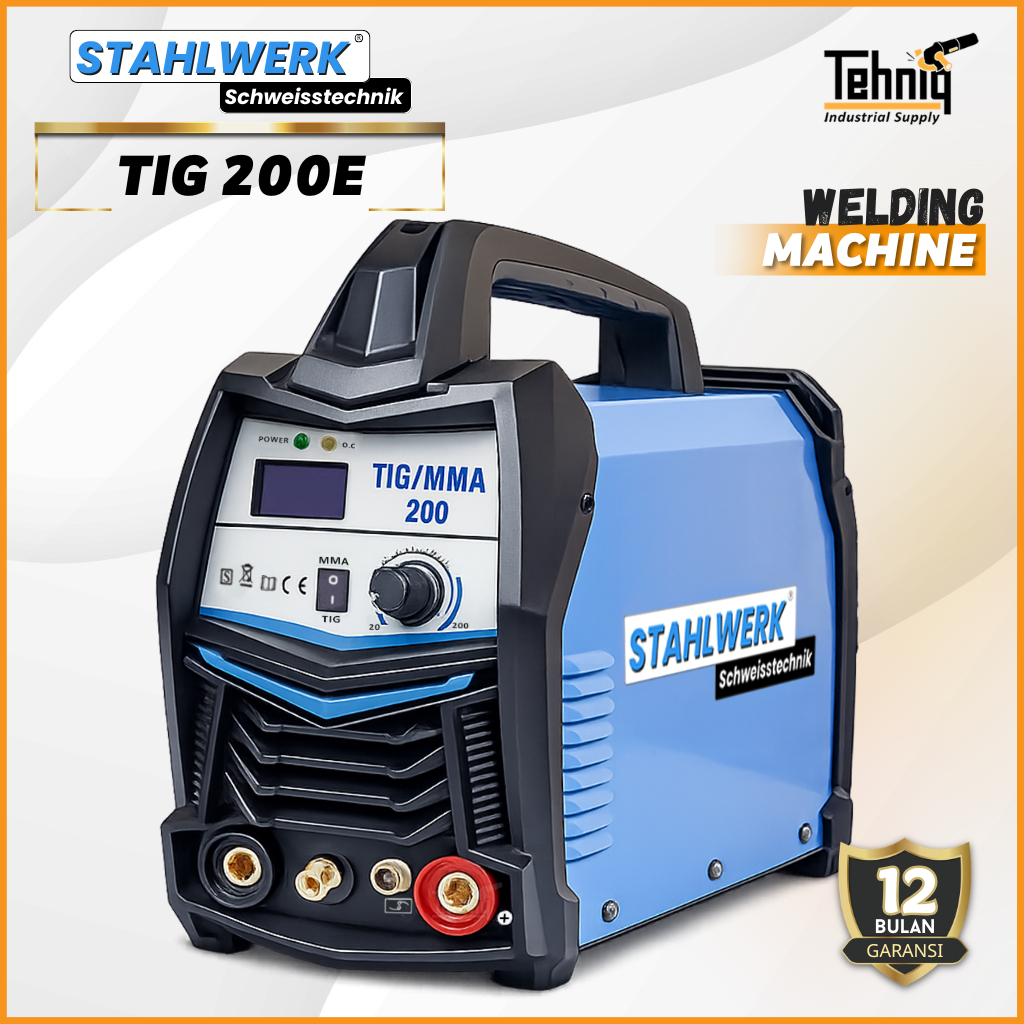 Stahlwerk Tig 200E Mesin Las Argon DC 200 Ampere
