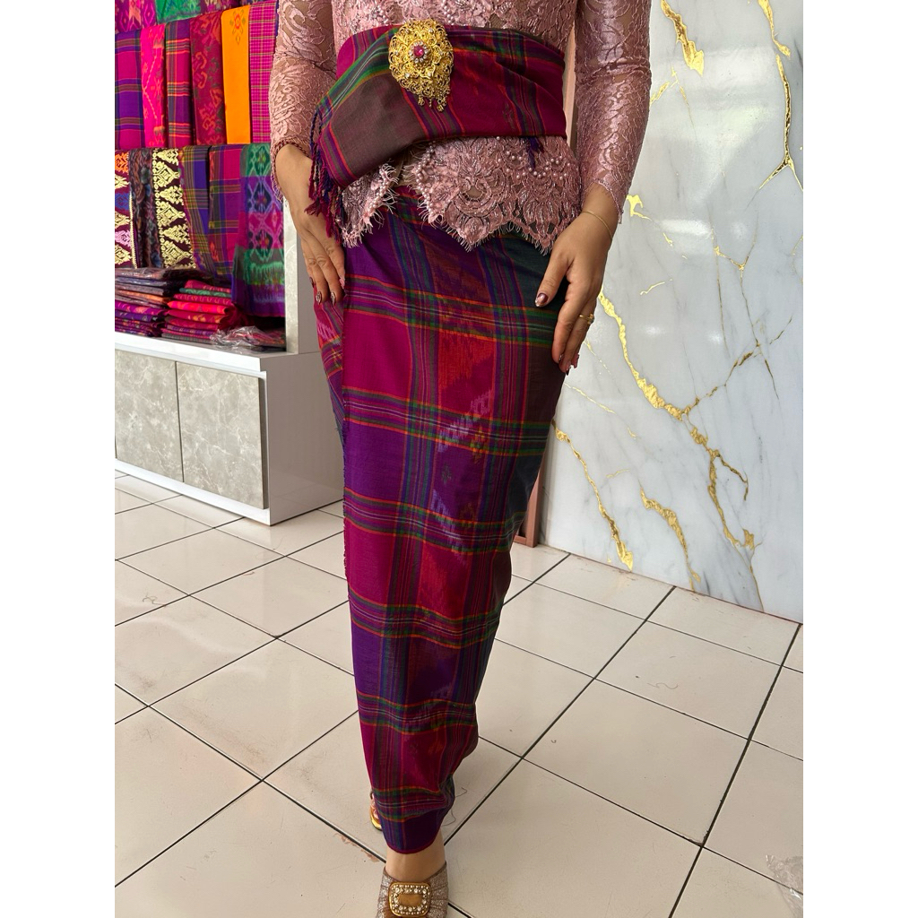 Ready Sutra Mastuli Dobol Singaraja Set Slendang