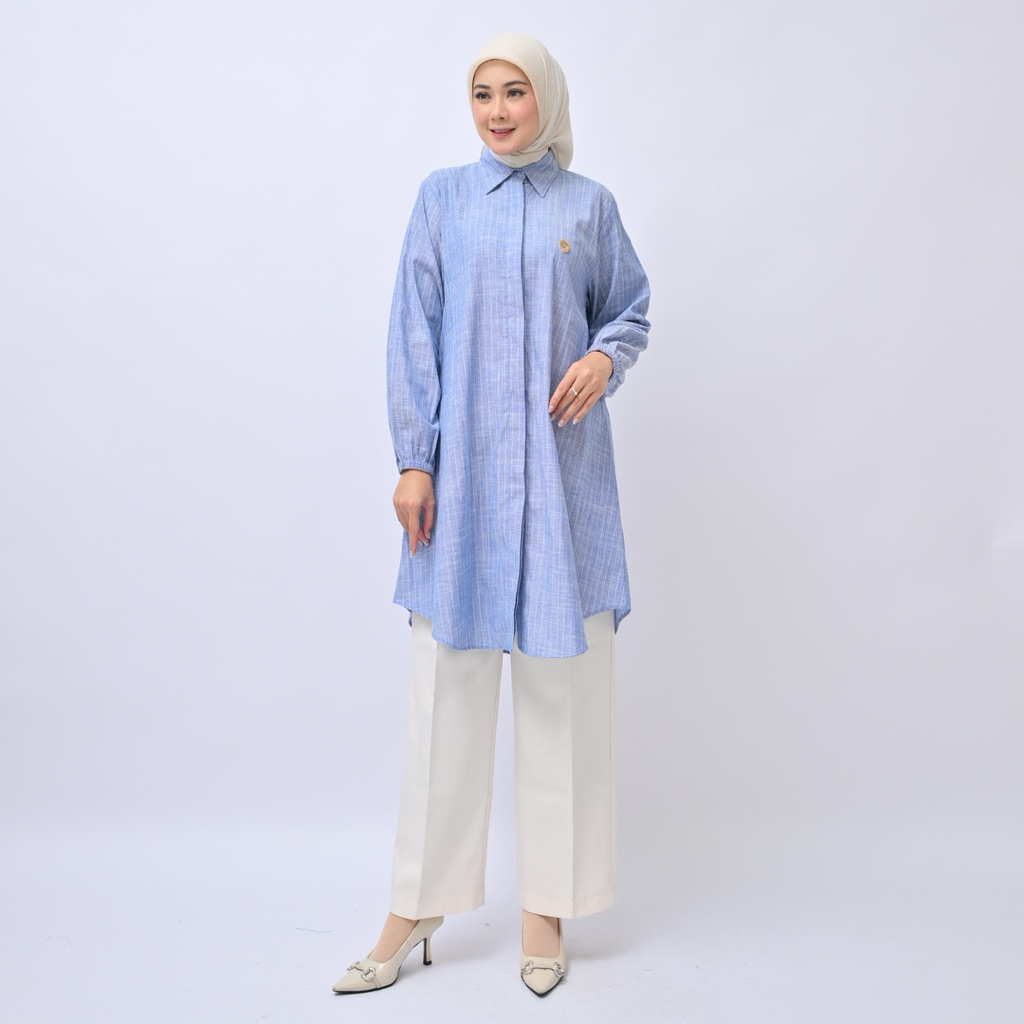 SASEN BASIC-TUNIK STRIP-TUNIK TERBARU-TUNIK SALUR DUBAI-TUNIK KEKINIAN-TUNIK GARIS