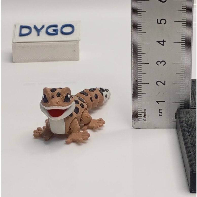 /Dygo /Figure Articulated /Mainan Artikulasi /3D Print /REPTIL TOKEK /1GB1Q