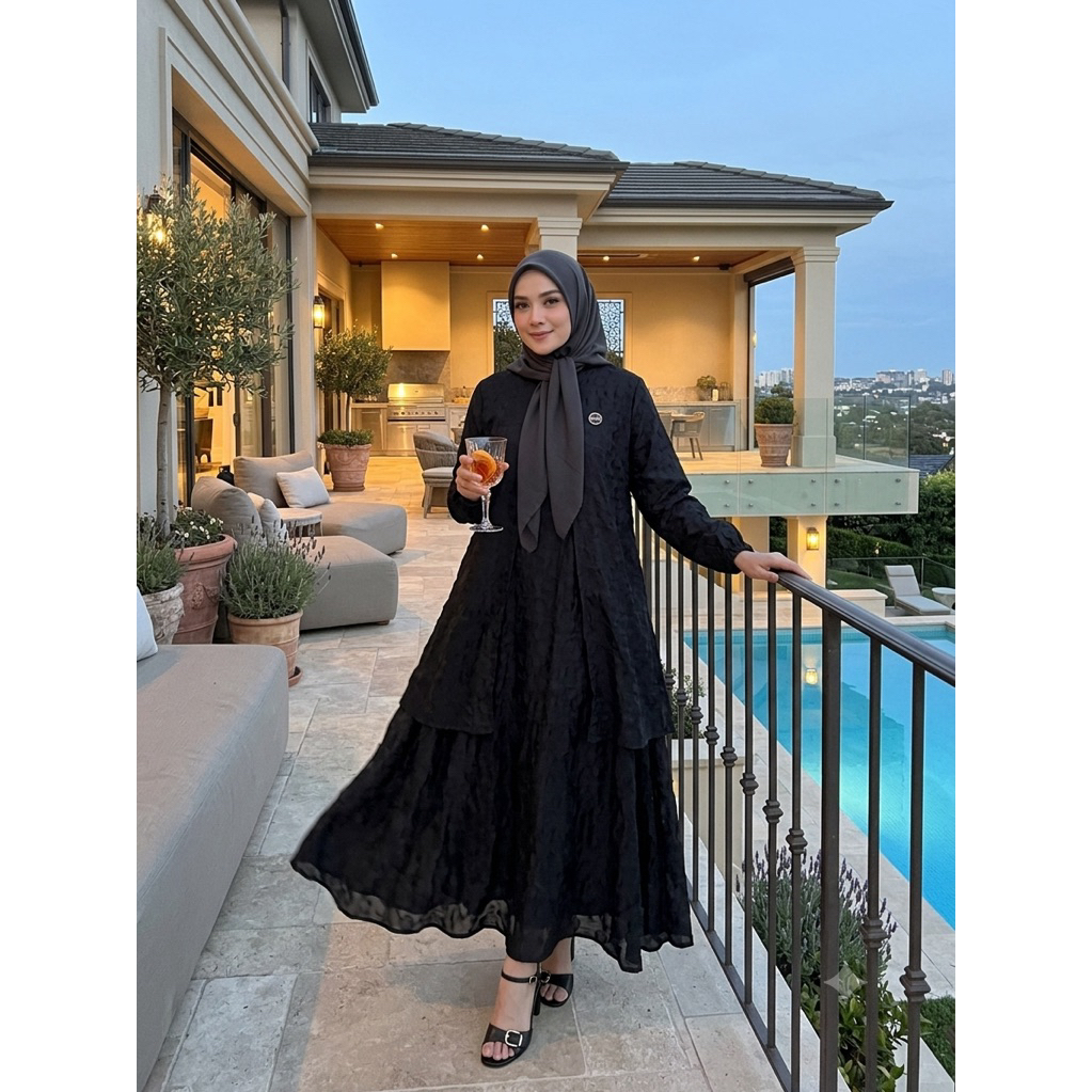 GAMIS ROMPI PISAH //SILKY JAGUAR //